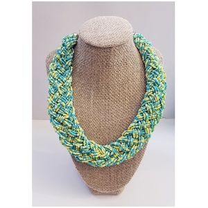 Beaded Boho Multi Color Necklace